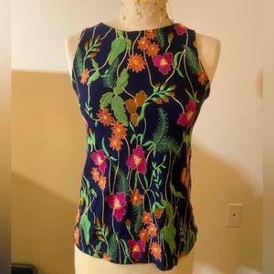 Meadow Rue by Anthropologie | Embroidered Sleeveless Top